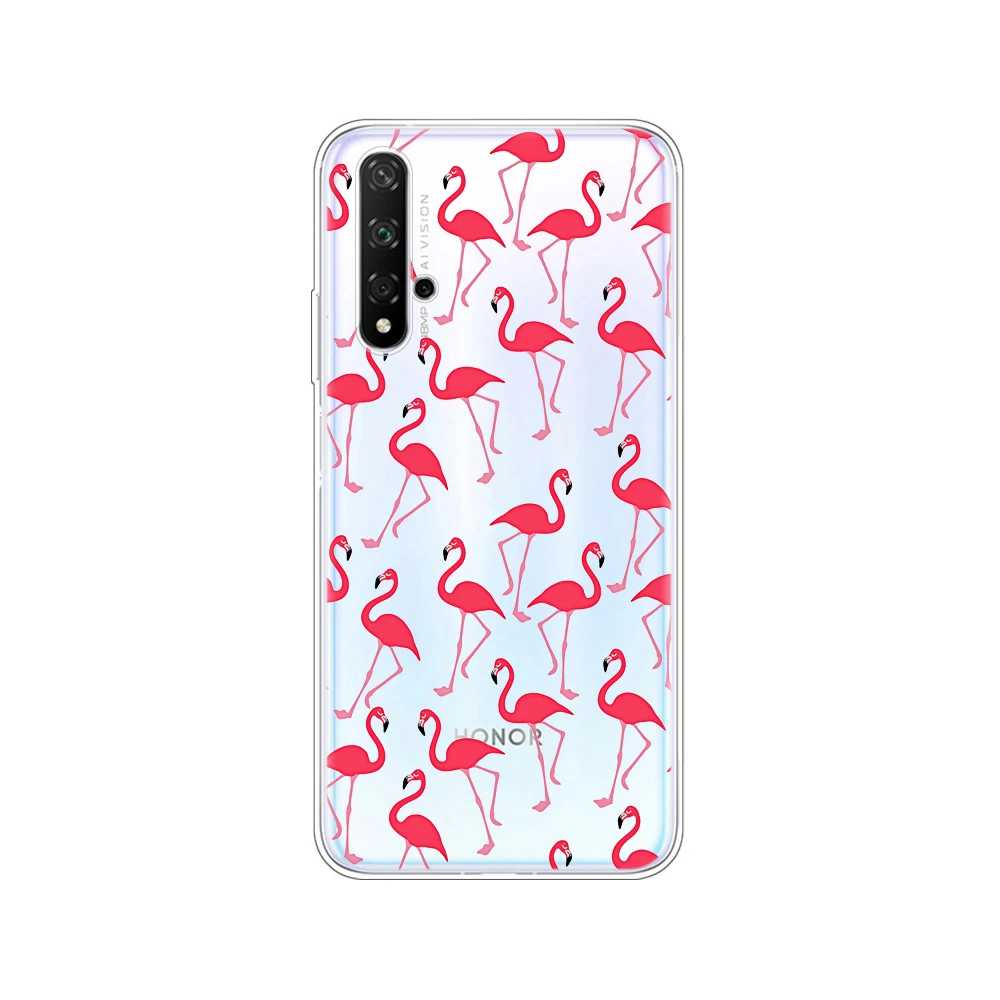Чехол на Honor 20, силиконовый чехол на заднюю панель, чехол для телефона Huawei Honor 20 Pro Lite Honor20, YAL-L21, YAL-L41, роскошный мультяшный рисунок - Цвет: 34674