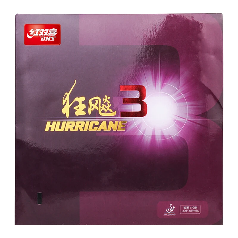Dhs Hurricane 3 H3 прыщи в настольном теннисе резиновая губка для пинг понга Tenis De Mesa