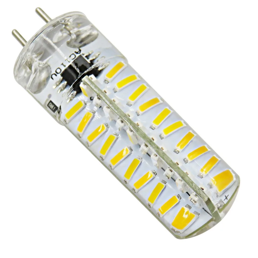 Пакет 10 GY6.35 GX6.35 G6.35 светодио дный затемнения лампы 120 В 110 5 Вт 500 люмен 80 шт. 4014 SMD