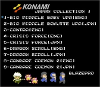 konami japan collection one 26 in 1 game cartridge for nesfc console