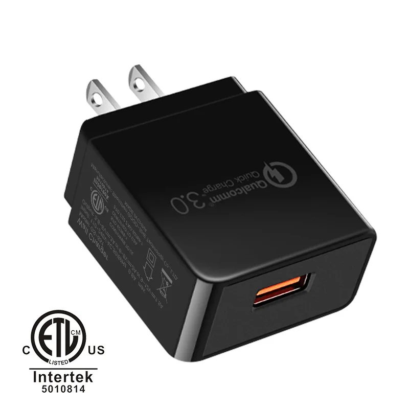 зарядное устройство USB Зарядное Quick Charge 3 0 18 Вт путешествия Портативный сетевой