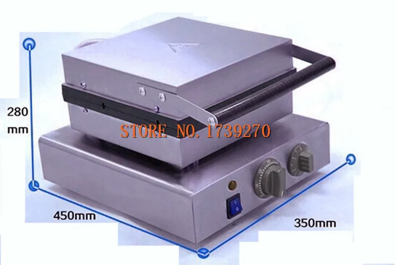 

2018 pine waffer maker machine,stainless steel lolly waffer making machine,double-sided tube heating waffer maker