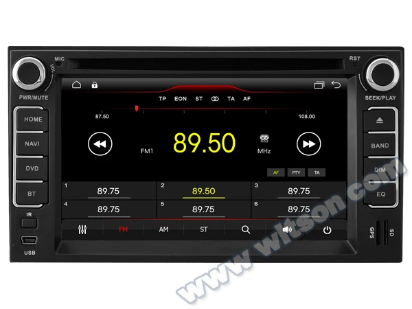 WITSON Android 9 1 автомобильный dvd навигатор для KIA CERATO/SPORTAGE Автомобильная навигационная