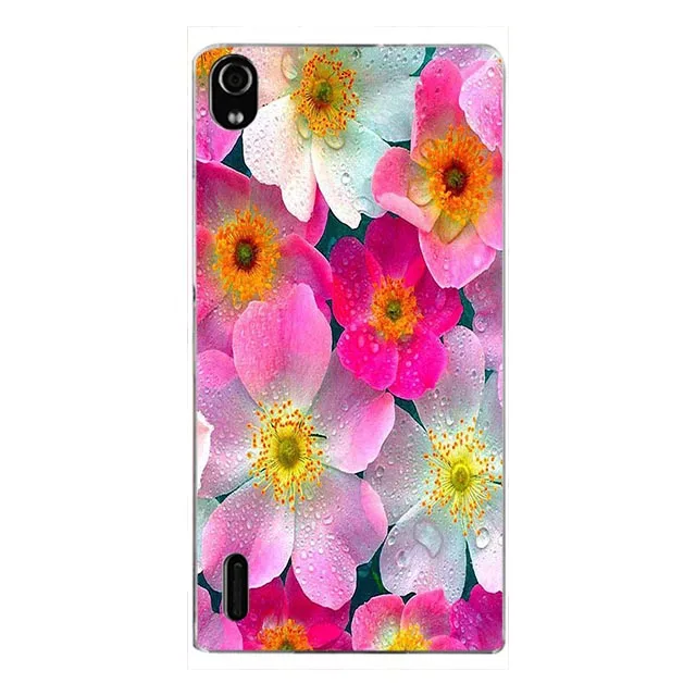 L166 Для huawei Ascend P7 P7-L10 P7-L00 чехол для телефона huawei Ascend P 7 чехол с принтом для huawei Ascend P7-L05 чехол для P7-L11 - Цвет: L166