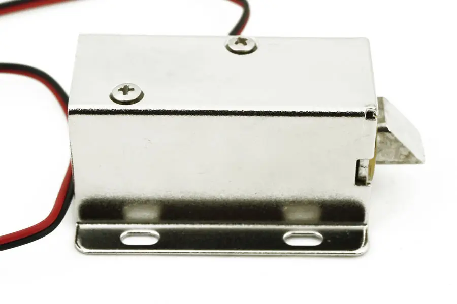 Дверной выдвижной шпунтовый Электрический замок в сборе соленоид тонкий дизайн