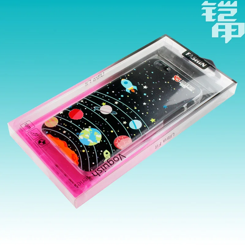 KJ-677 400pcs Blister PVC Plastic Retail Packaging Clear Box Package Universal Packing box For iPhone 7 6 Plus Phone Case |