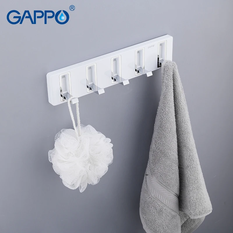 GAPPO крючки для халатов высокое качество белый Batnroomm башня держатель настенный ABS