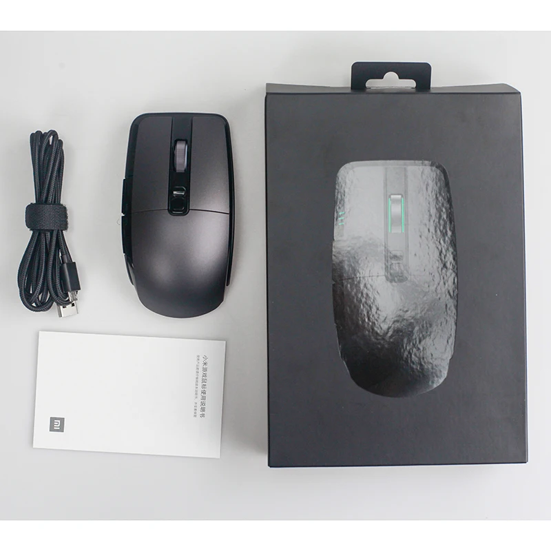 Оригинальная Проводная игровая мышь Xiaomi Беспроводная 7200 dpi игра оптический датчик RGB красочные огни