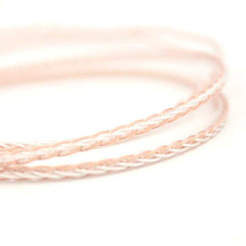 Бесплатная доставка 5N OFC медный обновленный аудио кабель для наушников гарнитуры