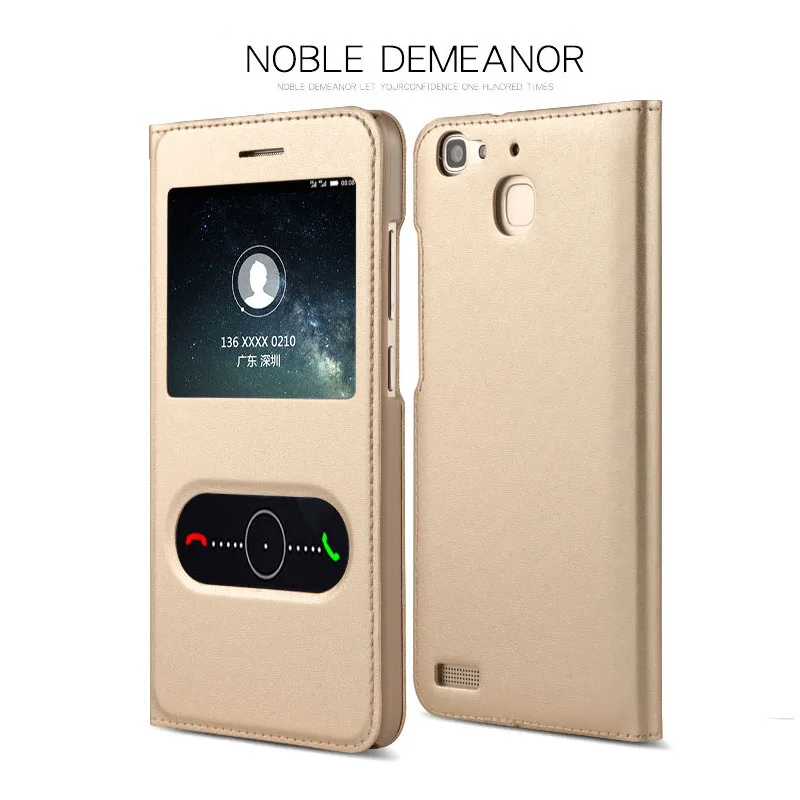 Умный флип-чехол для Huawei GR3 Оригинальный чехол из искусственной кожи телефона BiNFUL