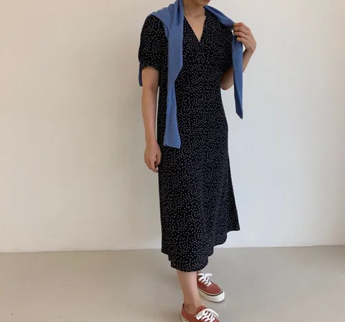 Новые весенне летние вечерние платья для девочек размера плюс женское платье с v