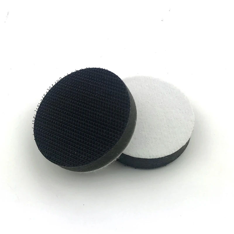 POLIWELL 2PCS 2 Inch Soft Sponge Interface Pad for Sanding Hook&ampLoop Disc Buffer Back Uneven Surface Polishing | Инструменты