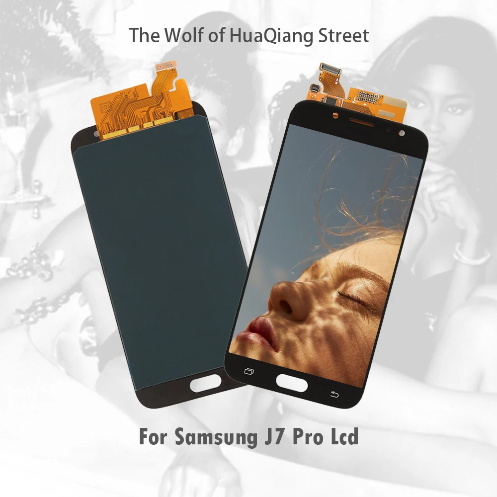 AAA оригинальный лучший Amoled ЖК сенсорный экран для samsung Galaxy J7 Pro J730 J730F 2017 дисплей