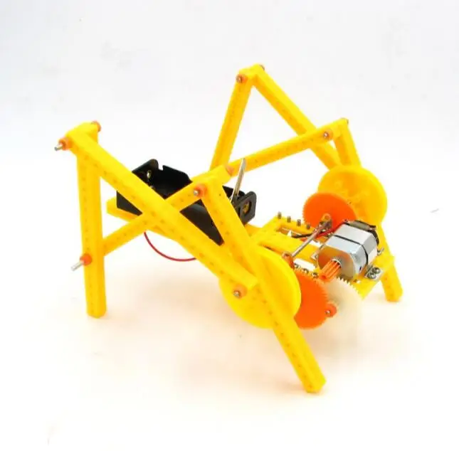 Апреля Du DIY ползет Робот игрушка для собак в собранном виде модель Технология