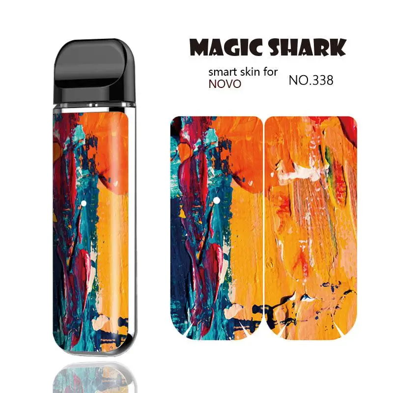 Magic Shark Модный Красочный Водонепроницаемый защитный чехол-наклейка из ПВХ с