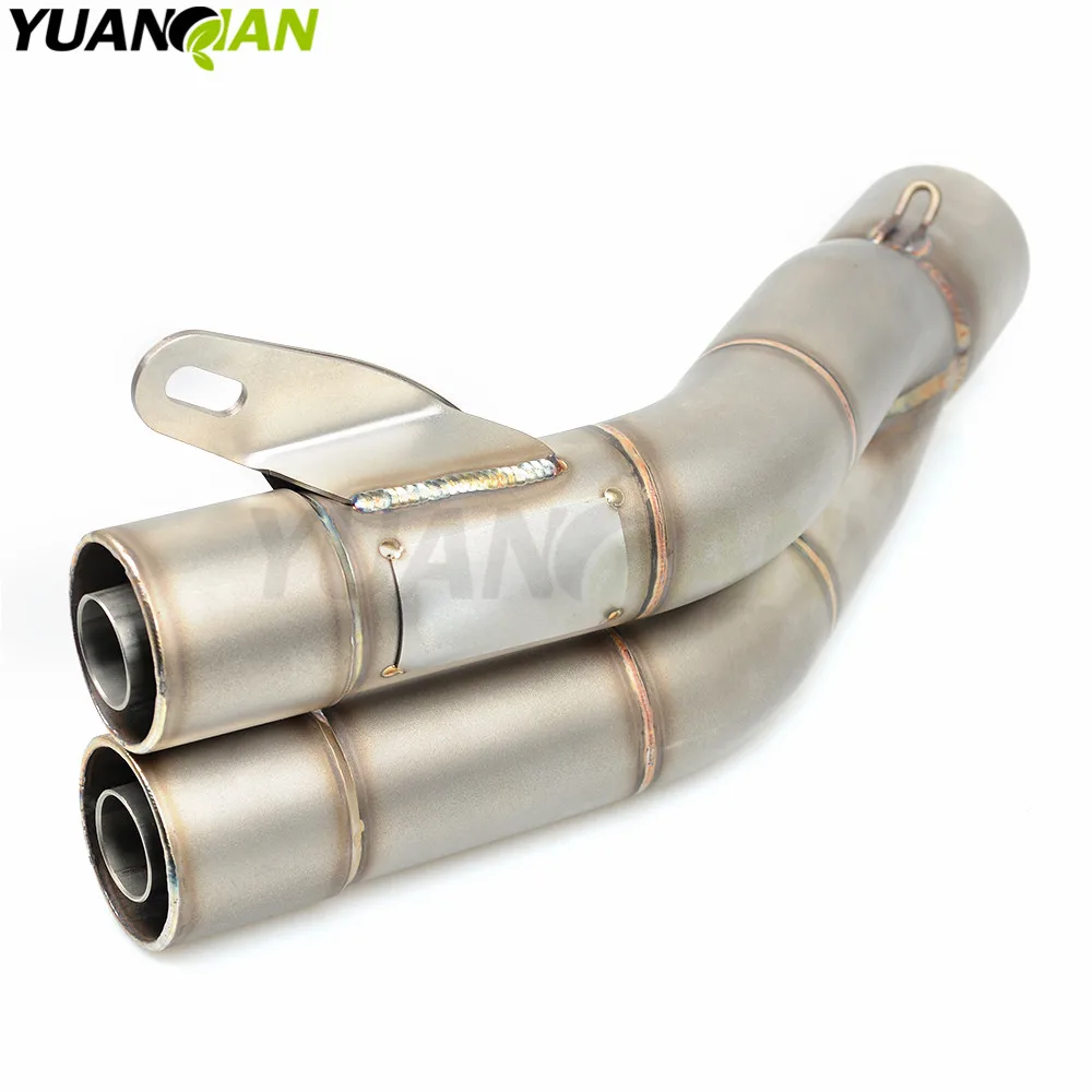 

Универсальный мотоциклетный двойной глушитель выхлопной трубы 35-51 мм для honda yamaha Kawasaki Suzuki Benelli Ducati bmw Tirumph