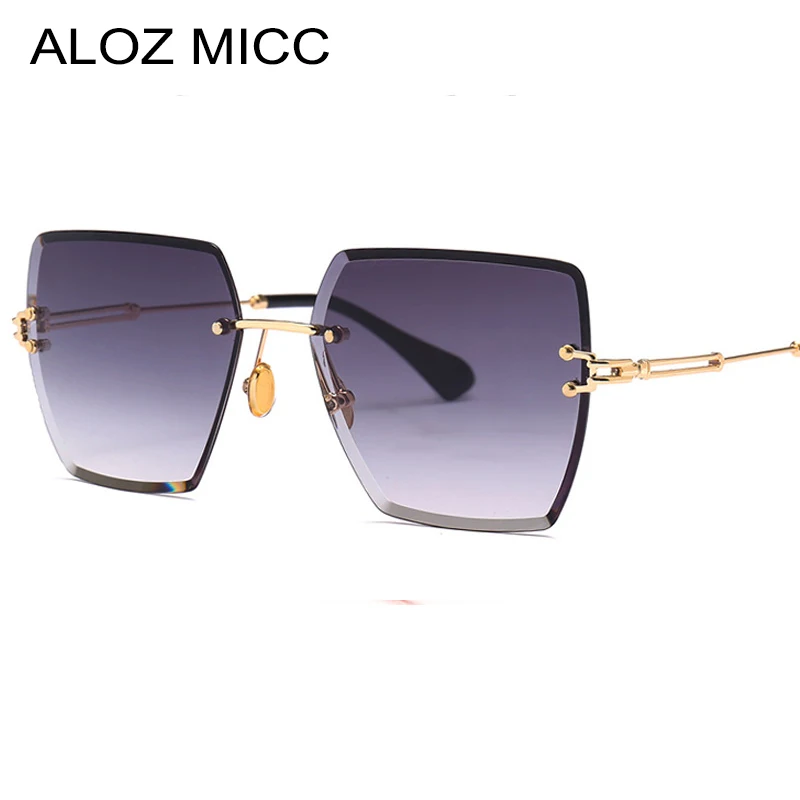 Солнцезащитные очки ALOZ MICC в металлической оправе UV400 Q550 для мужчин и женщин