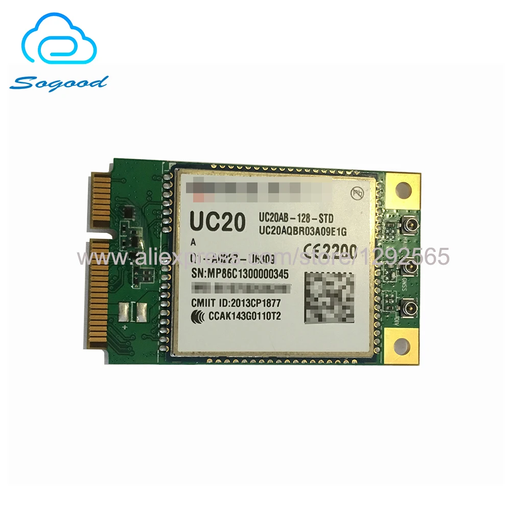 100% новый и оригинальный QUECTEL UC20 UC20-A Mini Pcie UMTS/HSDPA Worldwide GSM/GPRS/EDGE 3g модуль |