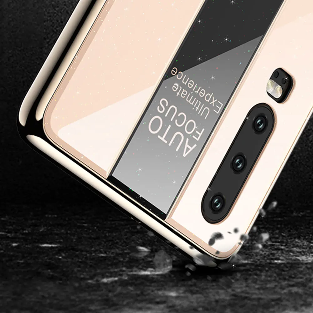 Роскошный чехол для телефона KISSCASAE Sport Car style huawei Honor 8X10 8 XMax из закаленного стекла 10
