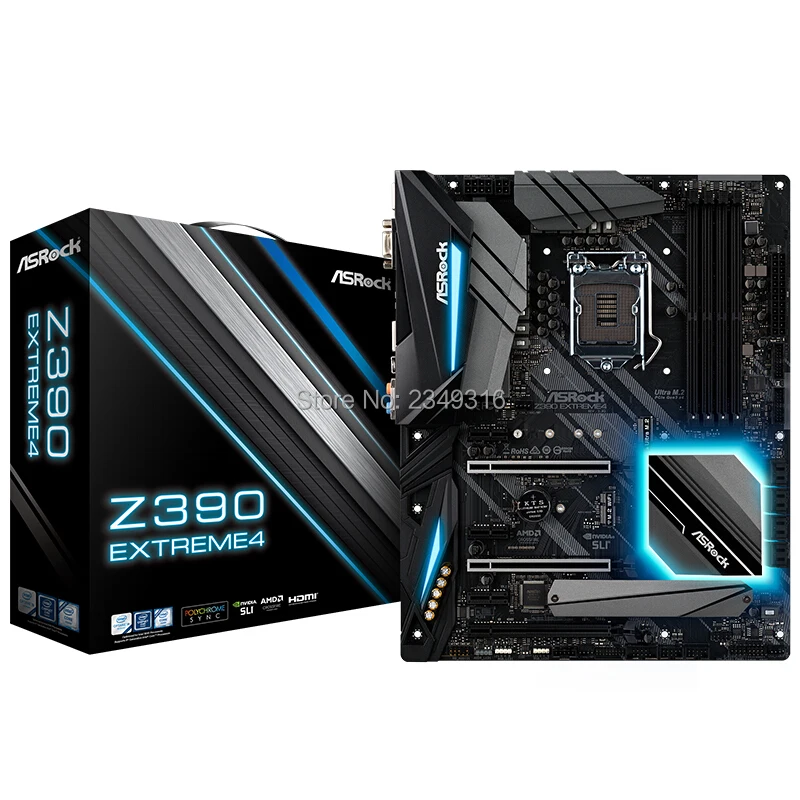Новинка для ASRock Z390 extreme 4 оригинальная б/у настольная материнская плата 1151 разъем