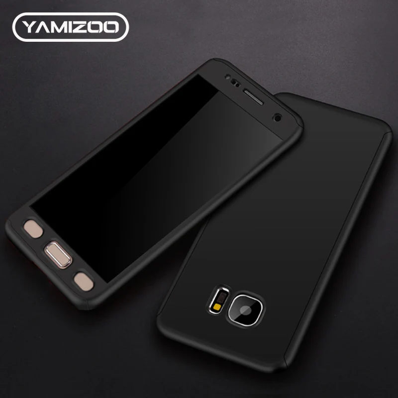 Чехол YAMIZOO s7 s8 для Samsung Galaxy Edge Роскошный чехол на 360 градусов с полным покрытием