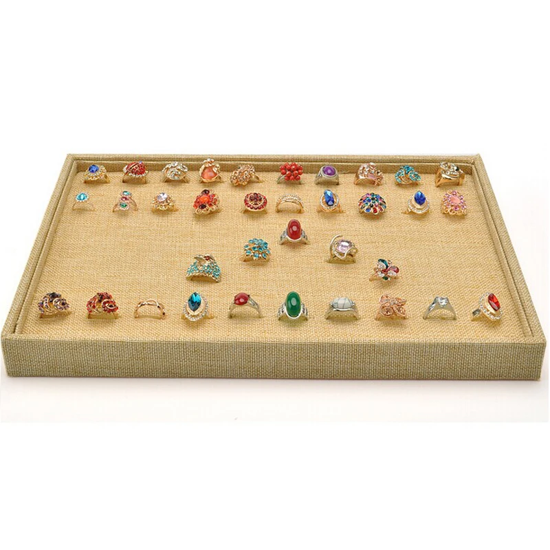 

Wholesale Jewelry Display Tray Jewelry Organizer Case Jewellery Box Holder Stand Jewlery Box Bracelet Display Trays Ring Display
