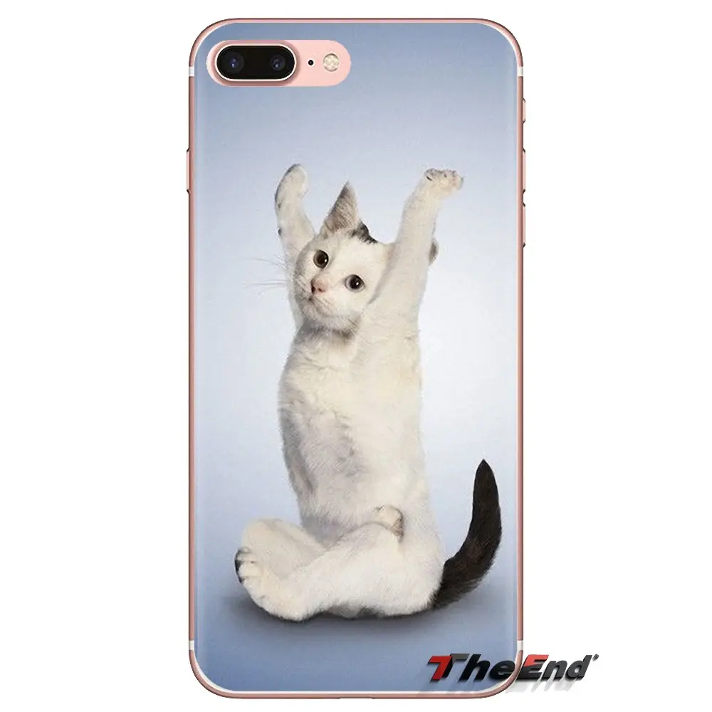 Йога кошки собаки для Xiaomi Mi4 Mi5 Mi5S Mi6 Mi A1 A2 5X6X8 9 Lite SE Pro Max Mix 2 3 2S мягкие прозрачные