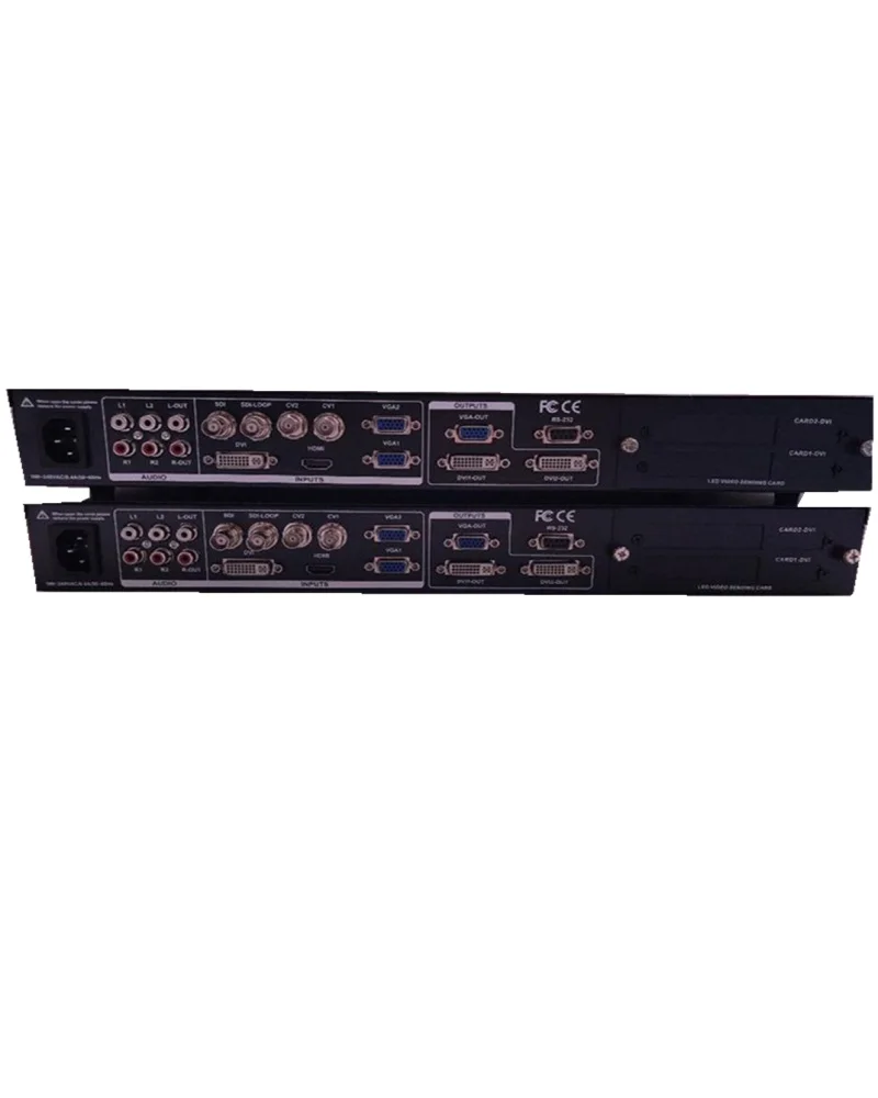 10+ Бит LIGHTALL LVP615S 2* CVBS, 1* HDMI, DVI, 1* HDMI, 2* vgа, 1* SDI, 1* EXT 2305x1152 2 светодиодный передачи карты светодиодный видеопроцессор