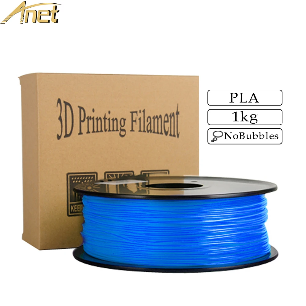 Нить для 3D принтера Anet PLA 1 75 мм кг/рулон пластиковые расходные материалы материал