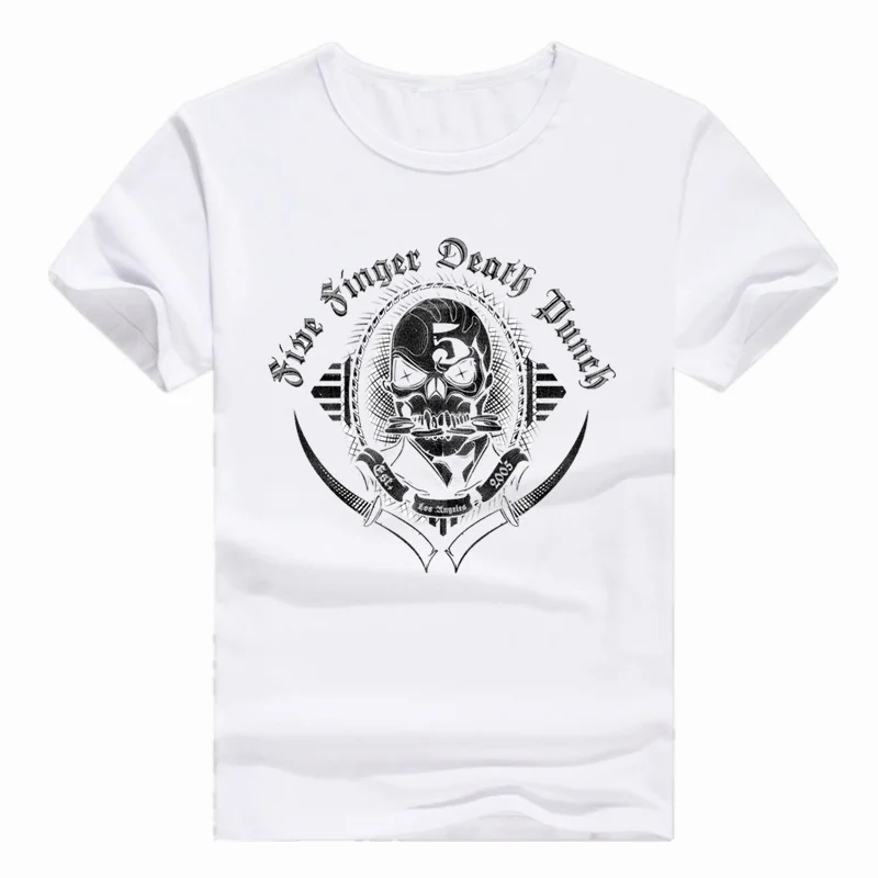 Азиатский размер Печать FFDP пять пальцев смерти удар тяжелый металлический