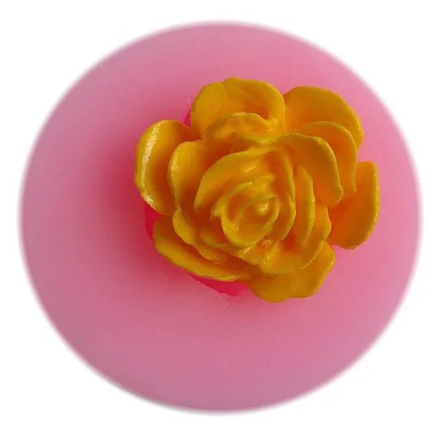 Flowers modeling 3D DIY soap /Chocolate/ jelly silicone molds mini flower cake decoration tools | Дом и сад