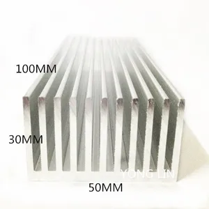 1 шт. алюминиевый радиаторсветодиодный радиатор 50*30-100 ммрадиатор ICалюминиевые профилиалюминиевый цветрадиатор шасси