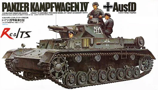

Tamiya model 35096 1/35 Panzer Kampfwagen IV Ausf.D