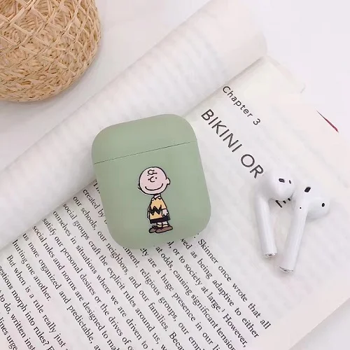 Q Чехол для наушников с рисунком Шиба-ину для Apple Airpods 1, беспроводные наушники с Bluetooth, чехол для наушников Airpods 2, зарядный чехол для наушников s - Цвет: Q
