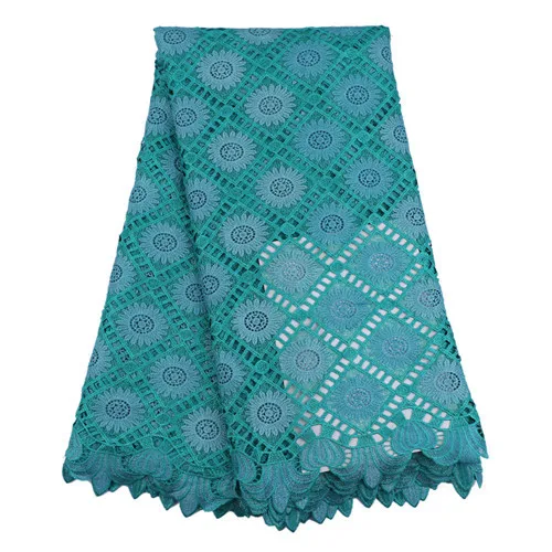 Hot Sell 2018 High Quality African Lace Fabric Green French Net Embroidery Tulle For Nigerian party Dress | Дом и сад