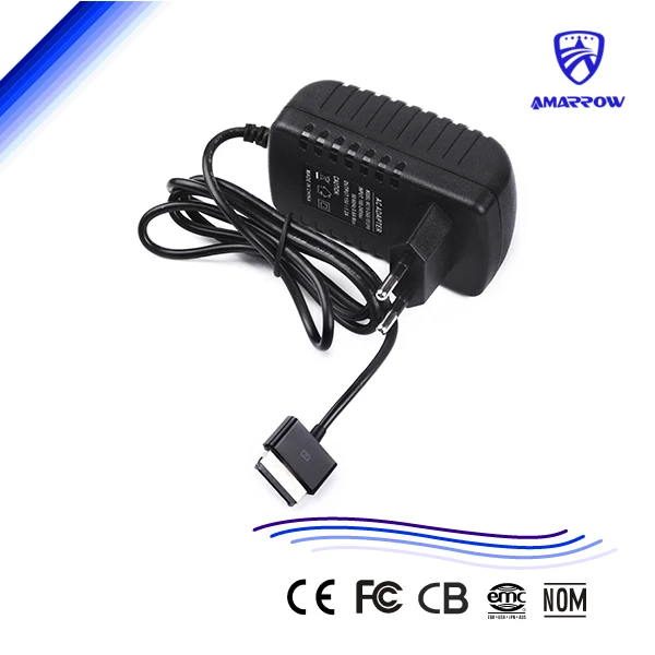 

Tablet charger 15v 1.2a 36pin for ASUS TF101 TF201 TF300 TF700