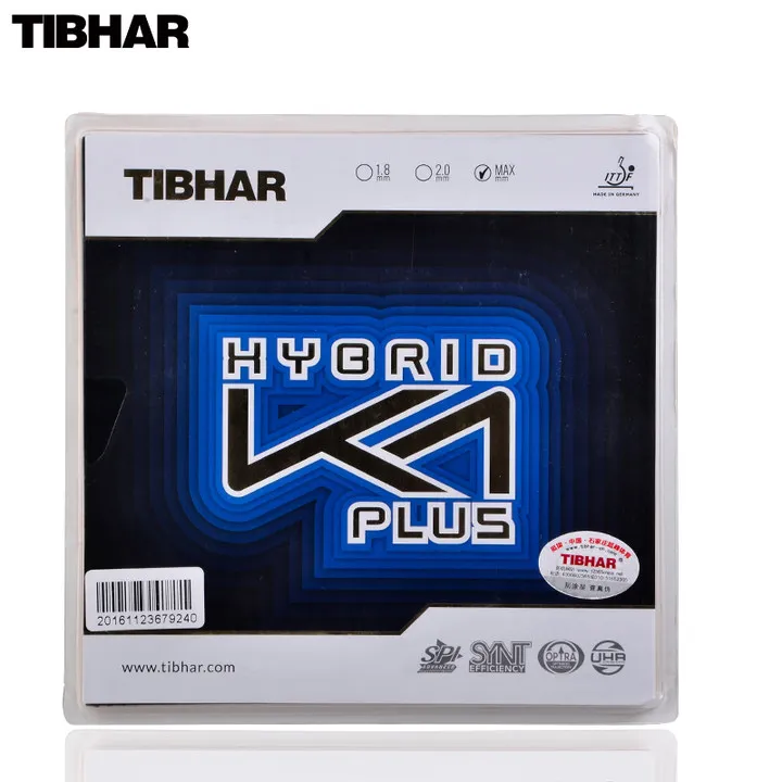 TIBHAR HYBRID K1/K1 PLUS(липкий каучук+ Натяжная губка, удар) пипс-в настольном теннисе резиновая губка для пинг-понга