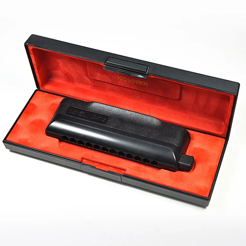Профессиональная Хроматическая гармоника HOHNER CX 12 быстрая разборка C образный