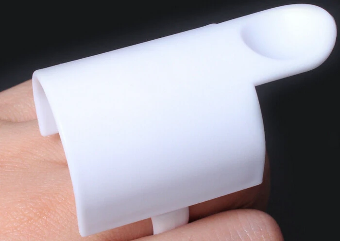 

10pcs White Pro Wonder Lash Signature Eyelash Extension Glue Ring with Eyelash Pallet Set 1pcs