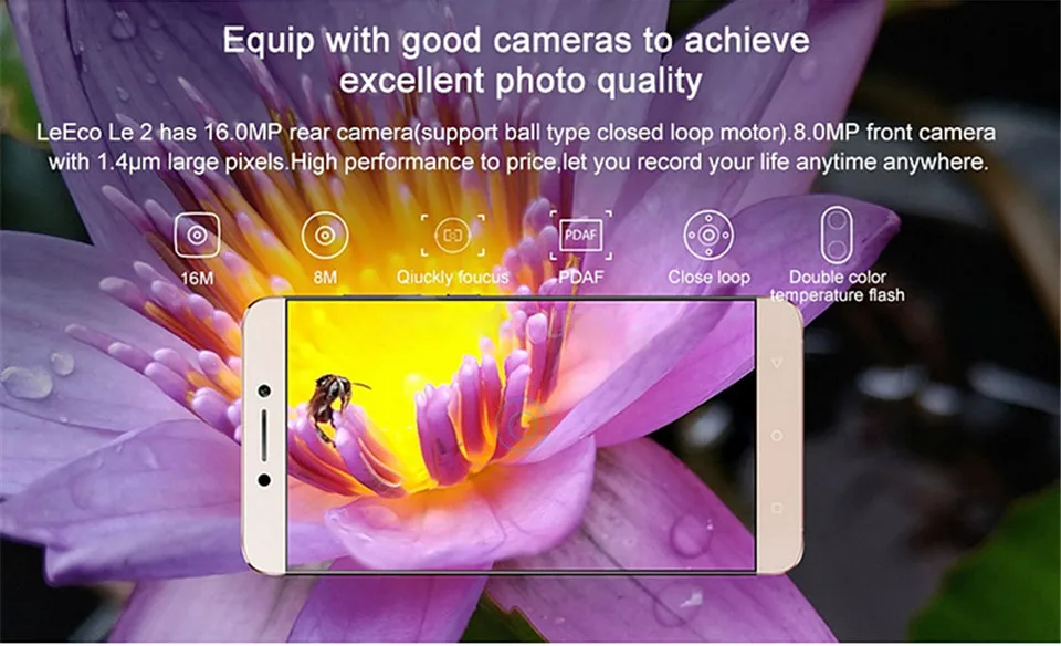 Глобальная версия Letv LeEco Le 2X526X520 4G LTE смартфон 5 &quotSnapdragon 652 Octa Core 3 Гб ram 32 ГБ/64 rom 3000