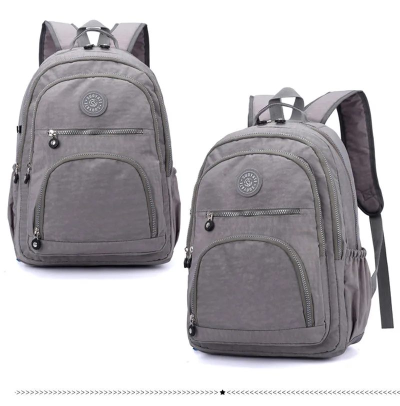 Школьный рюкзак для девочек-подростков Mochila Feminina Kipled, женские рюкзаки, нейлоновый водонепроницаемый повседневный рюкзак для ноутбука, женский рюкзак