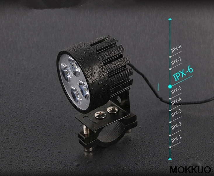 2 шт. светодиодный светильник для головы мотоцикла фара яркий головной лампа HONDA