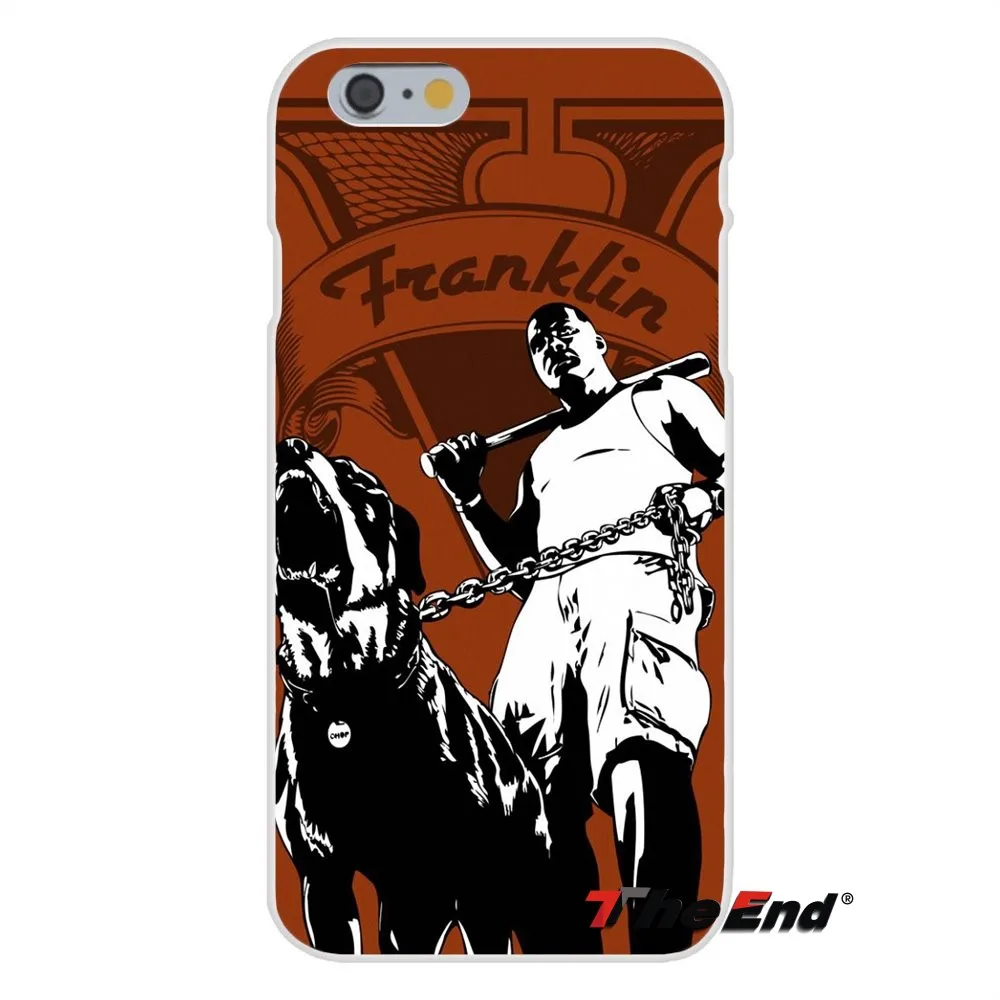 Силиконовый чехол для телефона iPhone X 4 4S 5 5S 5C SE 6 6S 7 8 Plus Galaxy Grand Core Prime Alpha GTA San Andreas Theft