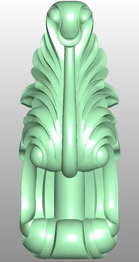 Модель 3D STL для фрезерного станка с ЧПУ рельефный дизайн мебель шкаф стул ножка