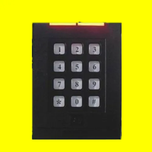 

Weatherproof 13.56Mhz MF1 S50 keypad WG26/34 RFID Access Control Card READER