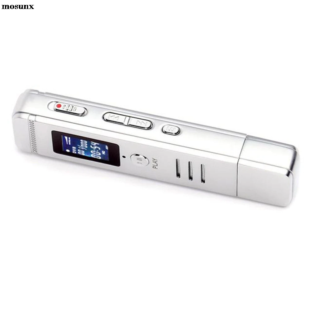 Mosunx Hifi 8 ГБ USB ЖК экран цифровой Аудио Диктофон MP3 плеер Прямая поставка|mp3 player|digital