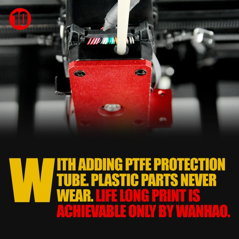 Новинка 2019 Дубликатор WANHAO 9/400 3D принтер Mark2 с автоматическим выравниванием
