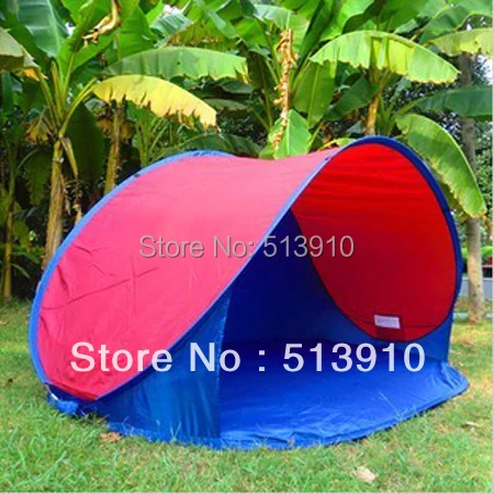 Пляжная палатка на 1-2 человек быстрооткрывающаяся/2-секундная походная разных