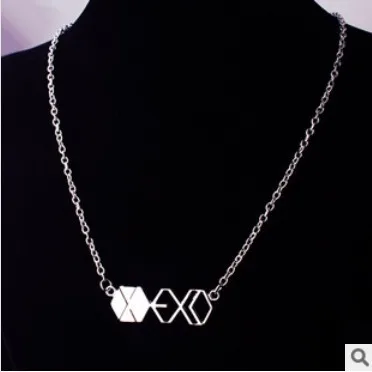 Модные ювелирные изделия Очаровательное ожерелье EXO с кулоном для мужчин и