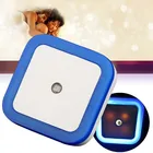 Ночной светильник с сенсорным управлением, мини-светсветильник льник для туалета, квадратная лампа для спальни с вилкой Стандарта ЕС и США, цветсветильник свет, подарок для малышей